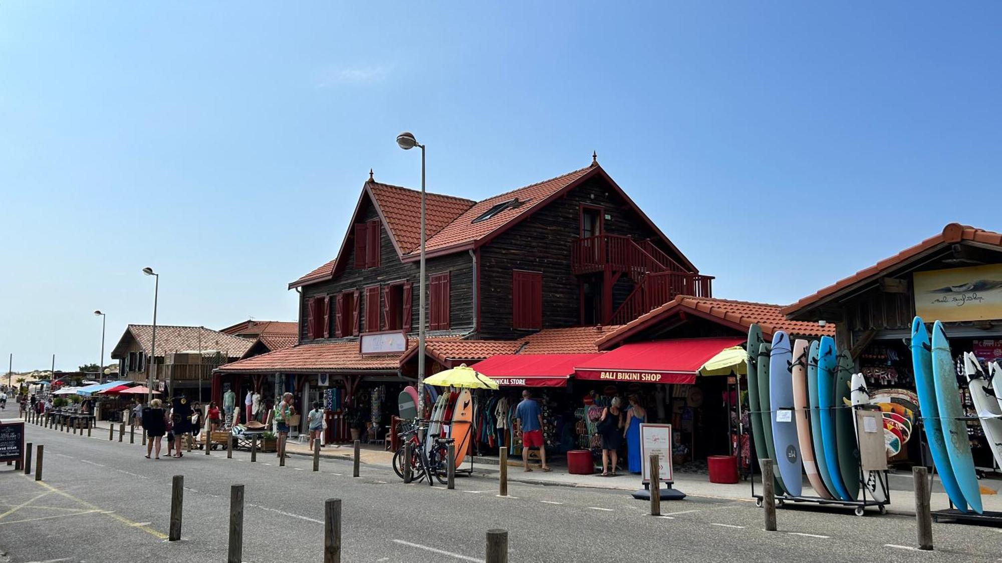 Jolie Maison De Vacances Avec Terrasse Et Jardin Saint-Julien-en-Born Exterior foto